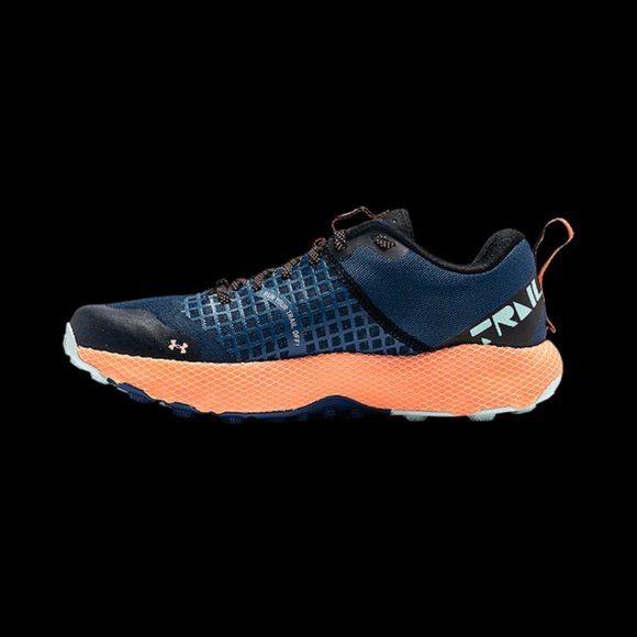Under Armour HOVR Ridge Trek Mens Running Shoes Blue 3026065-400 NEW Multi Sz - Picture 4 of 7